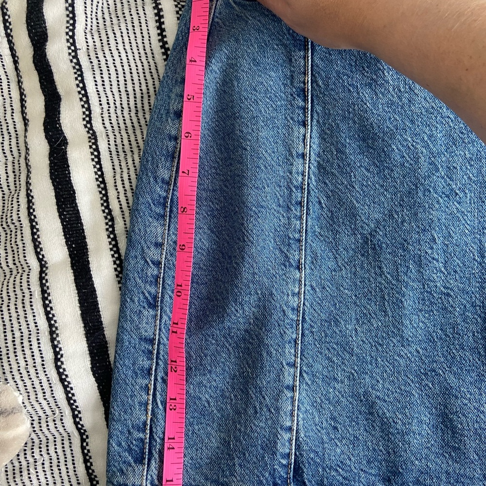 Free People We The Free Denim Skirt- EUC!! - Picture 6 of 6